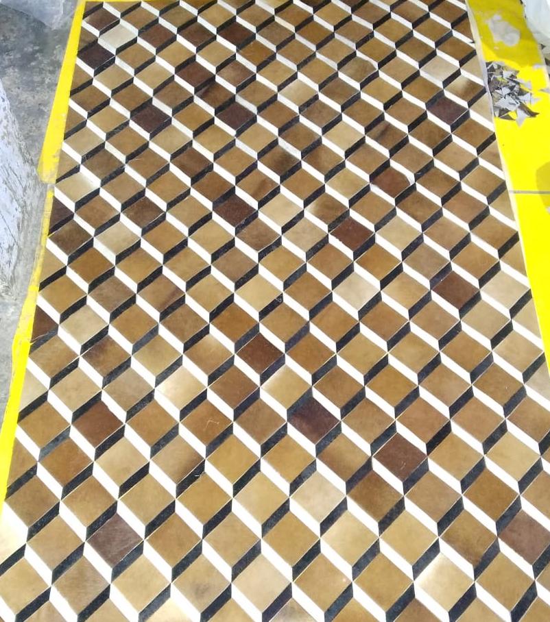 Hand Made Leather Carpet