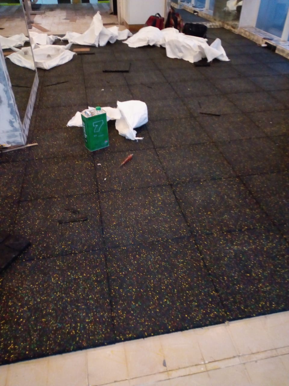 EPDM Rubber Gym Tile