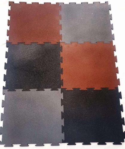 18 interlocking tiles color set